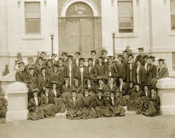 Photo of first graduating class